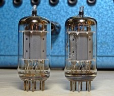 Konvolut 2x Röhre Telefunken ECC83 smooth plates alle gut geprüft RoeTest V11