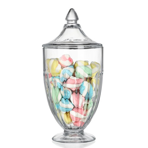 Bonbonglas glas transparent - glas,