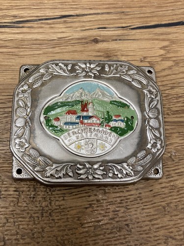 Alte plakette berchtesgaden - plakette,