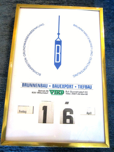Ddr drehkalender - ddr,