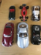 6 Modellautos, 5 x Bburago, 1 x Maisto (Benz SLR)