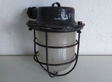 Bunkerlampe Hängelampe Lampe Leuchte Fabriklampe.Vintage loft lamp.Bauhaus Ära