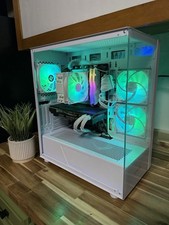 White RGB Gaming PC – RTX