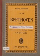 Beethoven: Die Ruinen von Athen Ouvertüre   Partitur