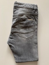 DSQUARED2 JEANS COOL GIRL JEANS GR.40 (IT) 34-36 (D) GRAU CROPPED