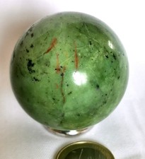 Chrysopras Kugel - Jumbo