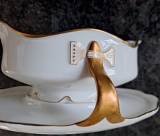 Rosenthal Sauciere Alt Gold verziert 