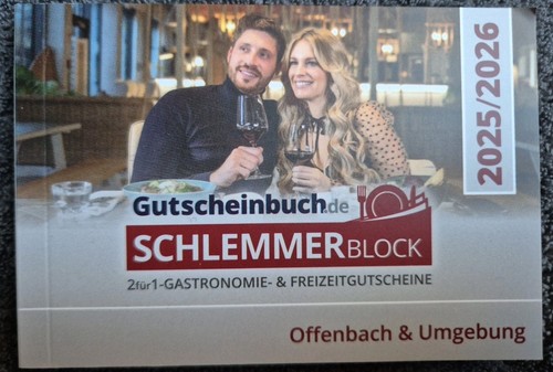 Gutscheinbuch schlemmerblock - gutscheinbuch,