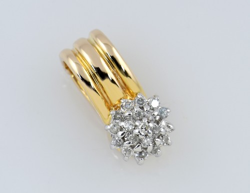 Anhänger diamant 585 000 k - anhänger, 585/000