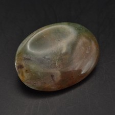 Vintage Oval Stein Brosche –