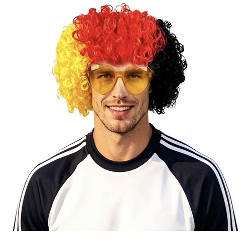 Deutschland afro perücke mit - afro,