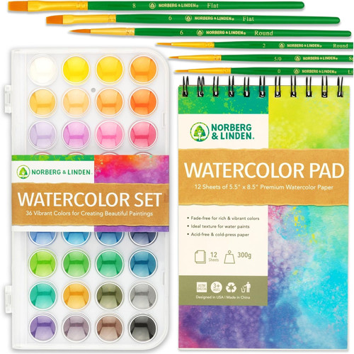 Aquarell farbset 36 - aquarell-farbset,,