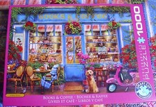 Eurographics Puzzle -  Bücher und Kaffee, Smart Cut, 1000 Teile