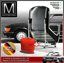 Mercedes SL R107 Hardtopständer PLUS Hardtop Cover ROT weich Ständer Hülle 107