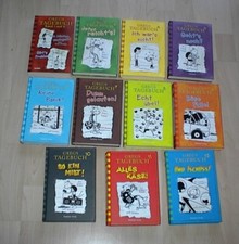 Gregs Tagebuch Bd. 1 bis Bd. 12 - 10 Bücher + 1 Taschenbuch von Jeff Kinney
