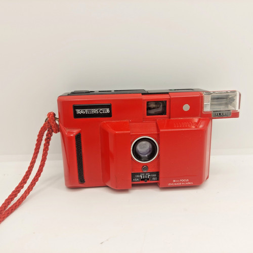 Vintage kamera travelers club - vintage,