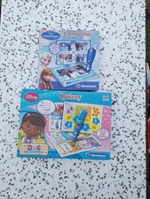 2Elektronische  Gesellschaftsspiele - Disnep Quizzi. Eisķönigin. /Clementoni