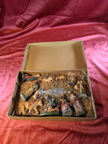 Alte krippe figuren wohl - alte,