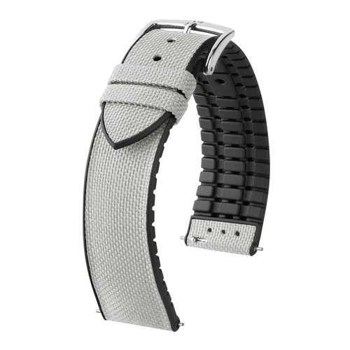 Uhrenarmband grau gummi - uhrenarmband, in