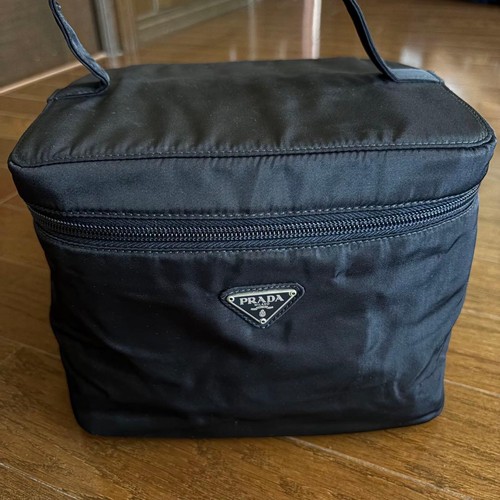 Kosmetiktasche prada schwarz - kosmetiktasche,