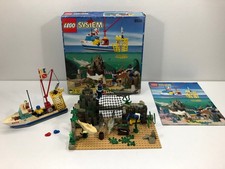 LEGO System 6558 Shark Cage Cove 1997 OVP Underwater Schiff Ozean Taucher Set