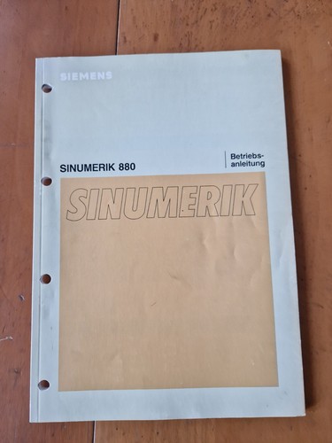 Siemens sinumerik 880 - siemens,