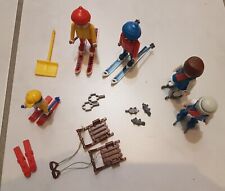 Playmobil - Set Winterzeit Nr. 3467, Skifahrer, Schlitten, Schlittschuhe, Skier