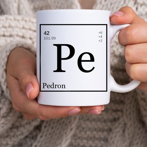 Pedro name element tasse spaß - name,
