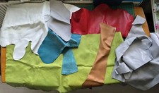 Lederreste bunt etwas über 1kg