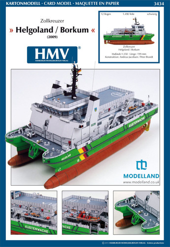Customs cruiser helgoland card - customs,