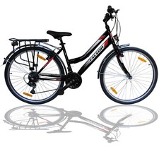Citybike 28 ZOLL mit 21GANG SHIMANO 28" FAHRRAD Licht nach StVZO SCHWARZ 2024