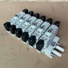 SMC Ventilinsel 6x EVS7-6-FG-D-3ZM0-X52-Q Pneumatikventil