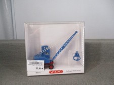 Wiking 1:87 0662 02 Fuchs F 301 Seilbagger in blau mit rotem Unterbau in OVP