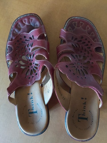Think damen leder sandalen - think,