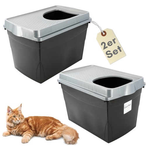 2er set hop katzenklo - 2er,