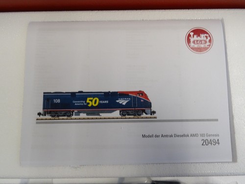 Lgb spur 20494 diesellok - lgb, g