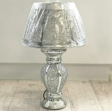 Silberglitzer zerkleinerter