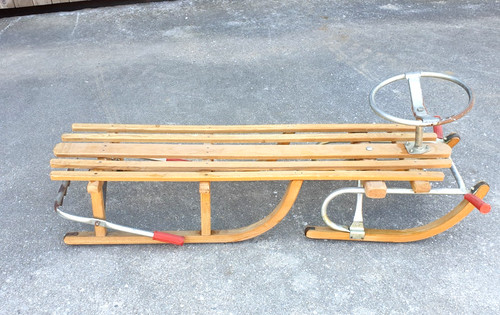 Alter rodelschlitten - alter,