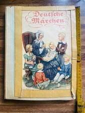 Uraltes Märchenbuch der Gebr. Grimm, Sammelalbum, altdeutsche Schrift