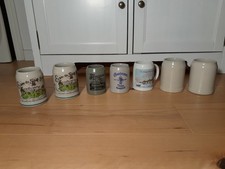 Konvolut Steinkrüge Bierkrüge | Gambrinus Nagold, Schäff Brauerei, Alpirsbacher