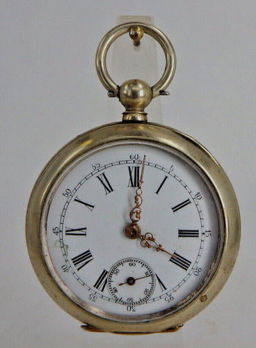 Offene herrentaschenuhr - offene,
