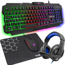  THE G-LAB Combo ARGON E – 4-in-1-Gaming-Set,  Maus + Tastatur