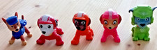 Paw Patrol - 5 Figuren - Set  - im Einsatz - mit Helm