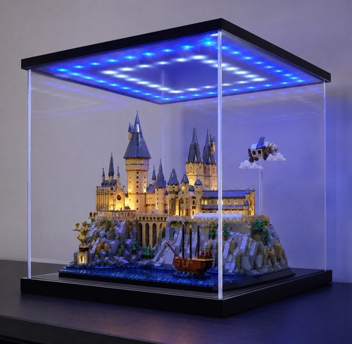 Acryl vitrine 30x30x30 led - acryl,