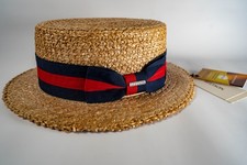 Stetson Boater Weizenstrohhut