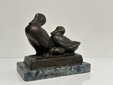 Strassacker Bronze Figur Enten