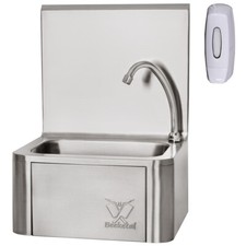 Handwaschbecken Waschbecken Kniebetätigung Waschtisch Gastro Edelstahl Beeketal