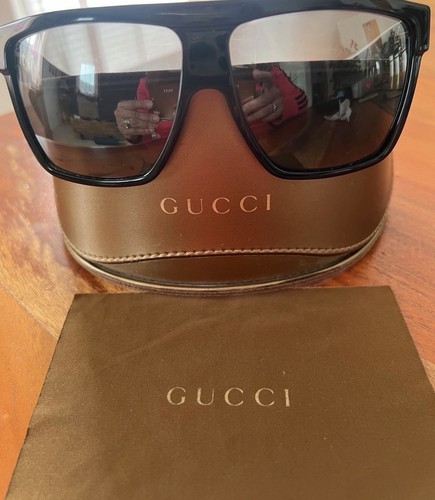 Gucci sonnenbrille schwarz mit - sonnenbrille,