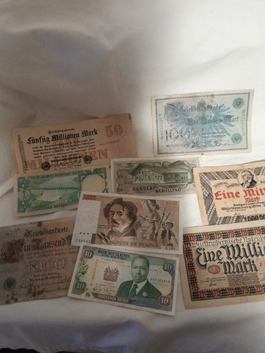 Konvolut banknoten deutsches - banknoten,,