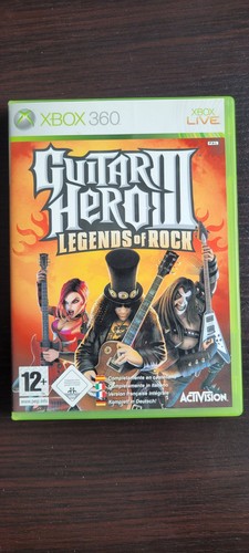 Xbox 360 guitar hero legends - guitar,